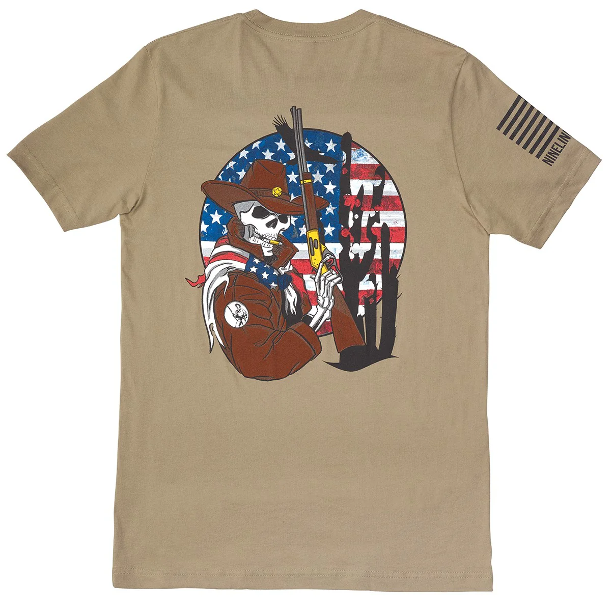 Henry Skeleton Cowboy Men’s T-Shirt