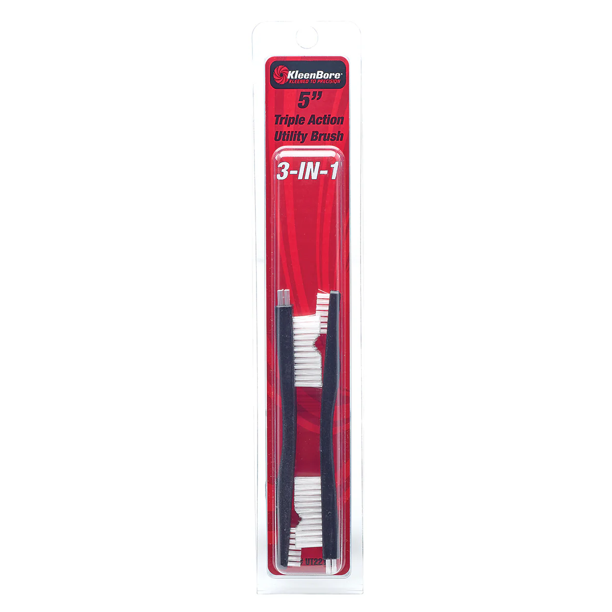 KleenBore 5" Triple Action Nylon Utility Brush (2 Pack)